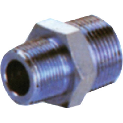 フジトク　径違い６角ニップル　異径　１５Ａ×８Ａ　炭素鋼　６Ｎ－ＰＴ－１５ＡＸ８Ａ　１個1