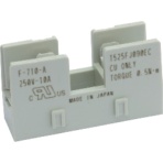 サトーパーツ　ヒューズホルダー　Ｆ－７１０　ネジ締付端子　φ５．２Ｘ２０　Ｆ－７１０－Ａ　１個
