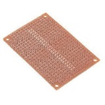 サンハヤト　ユニバ－サル基板　４７×７２ｍｍ　穴径１．０φ　ＩＣＢ－２８８Ｖ　１枚