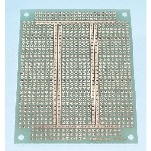 サンハヤト　ユニバーサル基板　７２×９５ｍｍ　穴径１．０φ　ＩＣＢ２９３ＧＶ　１枚1