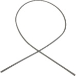 信越化学工業　熱収縮ゴムチューブ　ＳＴ－１５ＤＧ（０．５ｍｍ）１Ｍ　ＳＴ－１５ＤＧ－０．５－１　１本