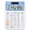 カシオ 抗菌電卓 10桁 ミニジャストタイプ MW-102CL-N 1台