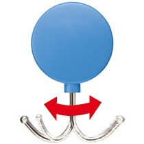 ミツヤ　プラマグネットフック　スイング式　耐荷重約７ｋｇ　オレンジ　ＰＭＨＲＬ－ＯＲ　１個2