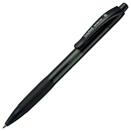 ＴＡＮＯＳＥＥ　ノック式油性ボールペン（なめらかインク）　０．７ｍｍ　黒　１本1