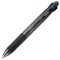 ＴＡＮＯＳＥＥ　油性４色ボールペン　０．７ｍｍ　（軸色　ブラック）　バネクリップ仕様　１本