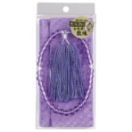 マルアイ　数珠セット　女性用　紫水晶風　保存袋付　ジユ－Ｓ３２ＰＵ　１セット