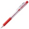 ＴＡＮＯＳＥＥ　ノック式油性ボールペン　ロング芯タイプ　０．７ｍｍ　赤　１本