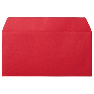 寿堂　カラー横型封筒　１１０×２２０ｍｍ　１２７.９ｇ／ｍ2　テープのり付　〒枠なし　クランベリー　１０３５０　１パック（１０枚）1