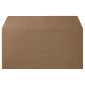 寿堂　カラー横型封筒　１１０×２２０ｍｍ　１２７.９ｇ／ｍ2　テープのり付　〒枠なし　カフェモカ　１０３５４　１パック（１０枚）1