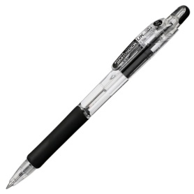 ゼブラ　油性ボールペン　ジムノックＵＫ　０．５ｍｍ　黒　ＢＮＳ１０－ＢＫ　１本