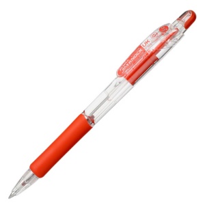 ゼブラ　油性ボールペン　ジムノックＵＫ　０．５ｍｍ　赤　ＢＮＳ１０－Ｒ　１本1