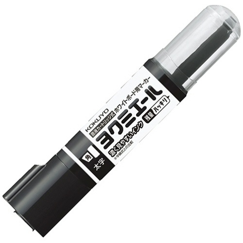 コクヨ　ホワイトボード用マーカー　ヨクミエール　太字・角芯　黒　ＰＭ－Ｂ５１３ＮＤ　１本1