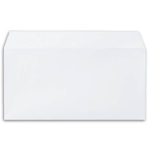 たのめーる】寿堂 プリンター専用封筒 横型長3 104.7g/m2 ホワイト 