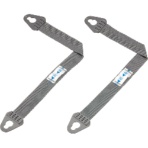 ミドリ安全　ヘルメット　耳紐　ＬＭＫ（ワンタッチ）用　４００７０３７６４３　１組