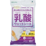 アズマ工業　ＳＱＡ４３　乳酸ウェットシートバス・脱衣所用　４０１１１４９００　１袋（１０枚）