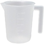ヨトリヤマ 計量カップ 1000ml 1個