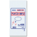 シモジマ　ＨＥＩＫＯ　ポリ規格袋　ヘイコーポリ　Ｎｏ．４０６　紐なし　００６６１７６００　１袋（１００枚）