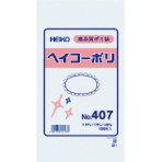 シモジマ　ＨＥＩＫＯ　ポリ規格袋　ヘイコーポリ　Ｎｏ．４０７　紐なし　００６６１７７００　１袋（１００枚）