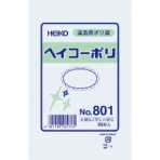 シモジマ　ＨＥＩＫＯ　ポリ規格袋　ヘイコーポリ　Ｎｏ．８０１　紐なし　００６６２７１００　１袋（５０枚）