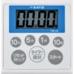 佐藤計量器製作所　防水キッチンタイマーＴＭ－３６　１７０９－３０　１台