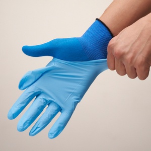 ショーワグローブ　Ｂ０６２０　ＥＸフィット手袋　Ｌ　ブルー　Ｂ０６２０－ＬＢ　１パック（２０枚）3