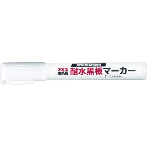 不易糊工業　耐水黒板マーカー　白　ＢＭ１－Ｈ　１本1