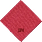 ３Ｍ　スコッチ・ブライト　高耐久ふきん２０１２　赤　３６×３６ｃｍ　ＦＵＫＩＮ２０１２　ＲＥＤ　１枚