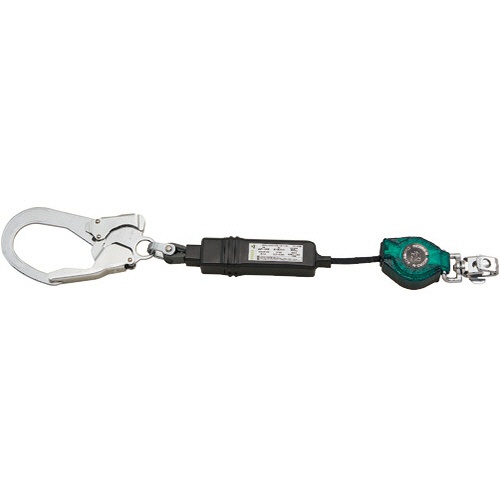 サンコー　リコロ－Ｎ　ロック装置付巻取器　タイプ１ランヤード　シングル　（墜落制止用器具）　ＨＬ－ＭＲ　１本1