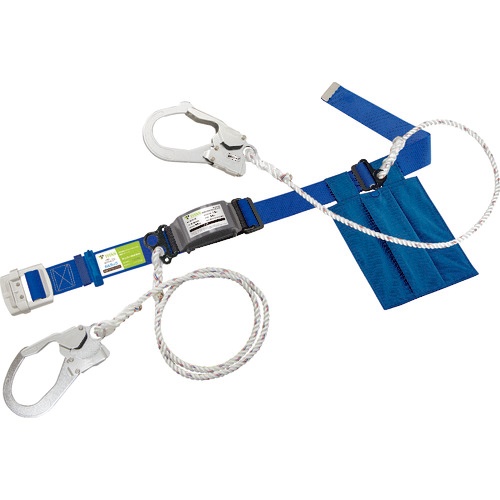 サンコー　タイタン　カルラック　ロープ＋補助ロープ式　スカイブルー　（墜落制止用器具）　ＫＬＮ－Ｗ－ＳＢ　１本1