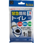 小久保工業所　緊急簡易トイレ　１回分　ＫＭ－０１１　１セット