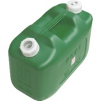 土井金属化成　ヒシエス　軽油缶　１０Ｌ　グリーン　ＫＹ－１０　１個