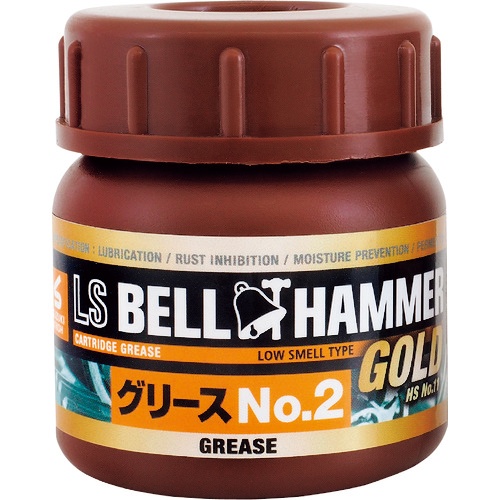 スズキ機工　ベルハンマー　超極圧潤滑剤　ＬＳベルハンマーゴールド　グリースＮｏ．２　５０ｍＬ　ＬＳＢＨＧ１６　１本1