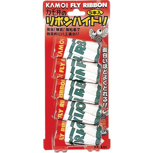 カモ井加工紙　リボンハイトリ　ＲＩＢＢＯＮ　１パック（５個）1