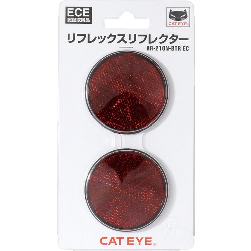 キャットアイ　テープ式車両用リフレクター　ＲＲ－２１０Ｎ－ＢＴＲ　ＥＣ　ＪＡＮ　１組（２枚）1