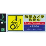 光　多国語防犯ステッカー　ＳＥＣ２９１－１　１枚