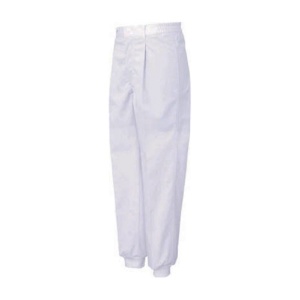 サンエス　男性用混入だいきらい　横ゴム・裾口ジャージパンツ　Ｌ　ホワイト　ＦＸ７０９７６Ｊ－Ｌ－Ｃ１１　１着1