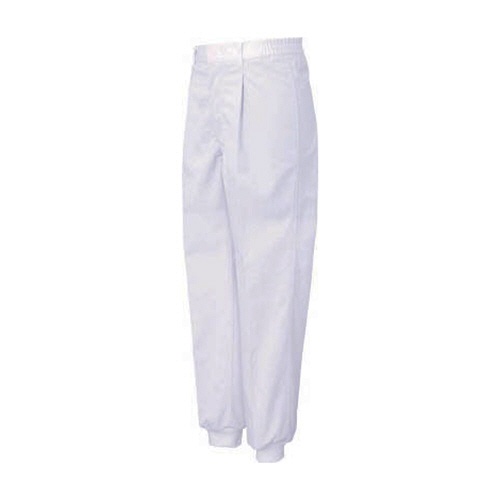 サンエス　女性用混入だいきらい　横ゴム・裾口ジャージパンツ　ＸＬ　ホワイト　ＦＸ７０９７８Ｊ－ＸＬ－Ｃ１１　１着1