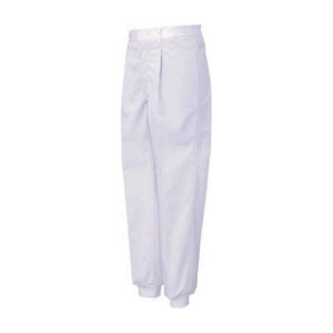 サンエス　女性用混入だいきらい　横ゴム・裾口ジャージパンツ　Ｌ　ホワイト　ＦＸ７０９７８Ｊ－Ｌ－Ｃ１１　１着1