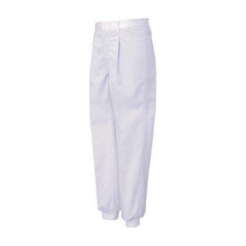 サンエス　女性用混入だいきらい　横ゴム・裾口ジャージパンツ　ＬＬ　ホワイト　ＦＸ７０９７８Ｊ－ＬＬ－Ｃ１１　１着