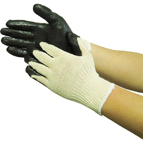 ユニワールド　ＷＯＲＫＳ　ＨＯＭＭＥ　ゴム引き　ブラック　３３２２　１パック（５双）1