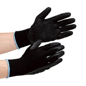 ミドリ安全　作業用手袋ゴム引き　Ｓサイズ　ＭＨＧ１００－Ｓ　１双1