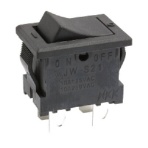 ＮＫＫスイッチズ　ロッカスイッチ　ＪＷ－Ｓシリーズ　２極　ＯＮ－ＯＦＦ　ＪＷ－Ｓ２１ＲＫＫ　１個