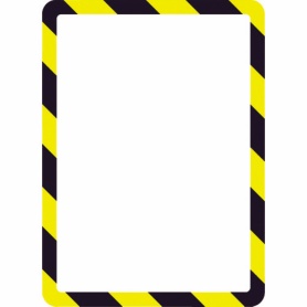 タリフォールド　安全標識用ディスプレイポケット　マグネットタイプ　Ａ４　危険　１９４９２４　１パック（２枚）
