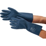 ダンロップホームプロダクツ　サミテック　耐油・耐溶剤手袋　Ｒ－Ｆ－０７　ダークブルー
