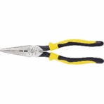 クラインツールズ　強力型ロングノーズプライヤー　サイドカット　コンフォートハンドル　２２０ｍｍ　Ｊ２０３－８Ｎ　１丁