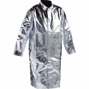 ユーテック　耐熱保護服　コート　Ｍサイズ　シルバー　ＨＳＭ１２０ＫＡ－１－４８　１着1