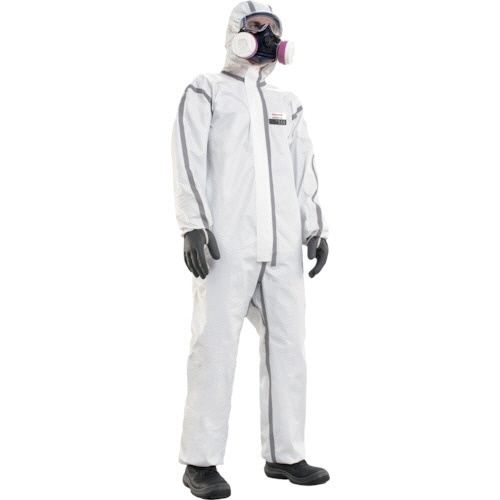 ハネウェル　スパセル　Ｃ４　サイズＸＸＬ　白＋グレー　４５００６０１－ＸＸＬ　１着1