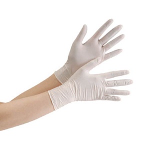 ミドリ安全　ニトリル使い捨て手袋　粉なし　白　ＬＬ　ＶＥＲＴＥ－７５１Ｋ－ＬＬ　１箱（１００枚）1