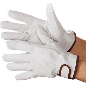 シモン　豚本革手袋マジック式　７１７　豚白　ＬＬ　４１３４５８３　１双