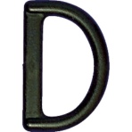 TRUSCO 樹脂製平ベルト用D環 25mm TDCNJ-25 1袋(5個)